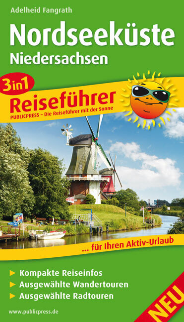 Cover: 9783899208122 | 3in1-Reiseführer Nordseeküste, Niedersachsen | Adelheid Fangrath