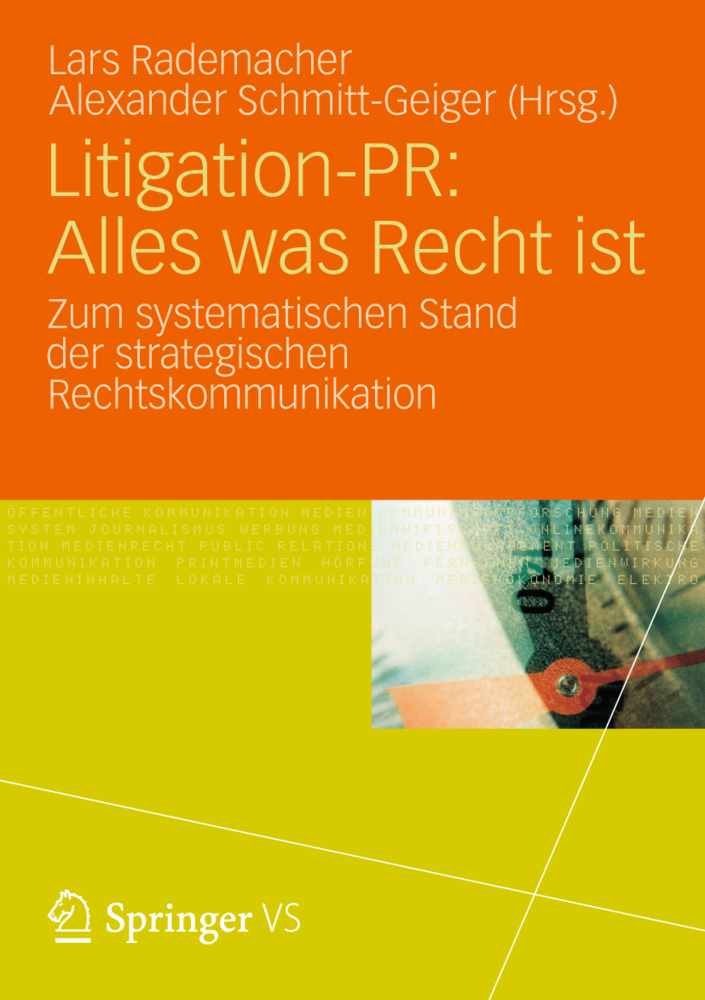 Cover: 9783531182018 | Ligitation-PR: Alles was Recht ist | Lars Rademacher (u. a.) | Buch