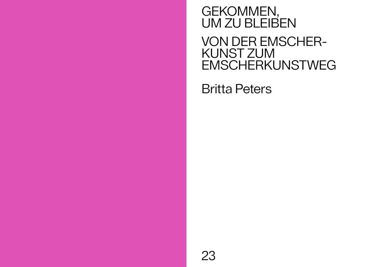 Bild: 9783775755696 | Emscherkunstweg | Britta Peters | Taschenbuch | 320 S. | Deutsch