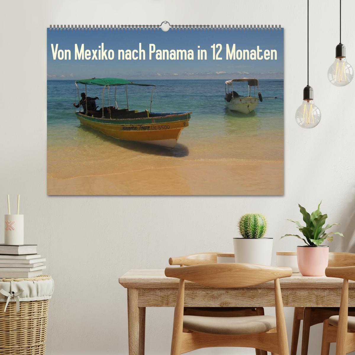 Bild: 9783435817382 | Von Mexiko nach Panama in 12 Monaten (Wandkalender 2025 DIN A2...