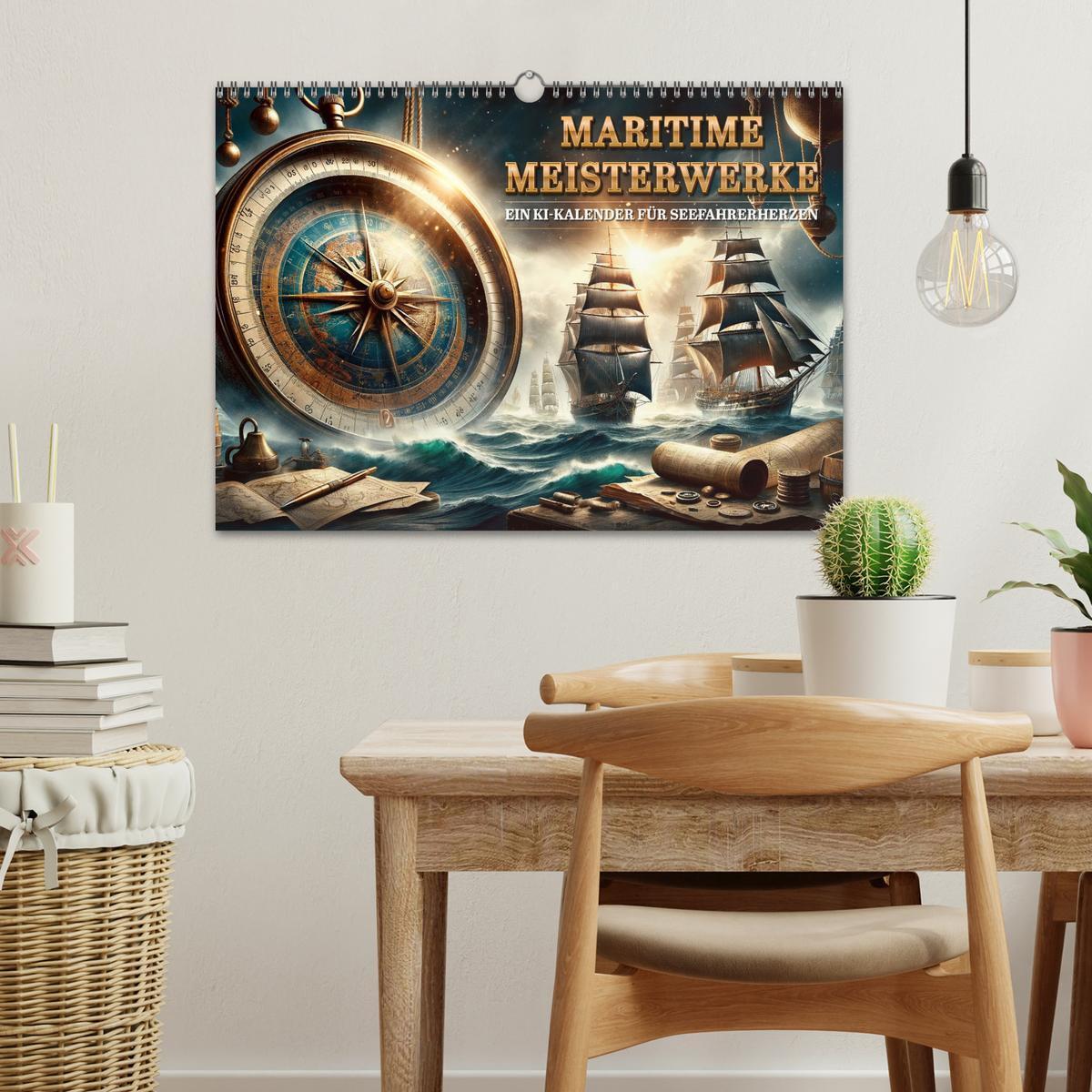 Bild: 9783383793394 | Maritime Meisterwerke: Ein KI-Kalender für Seefahrerherzen...