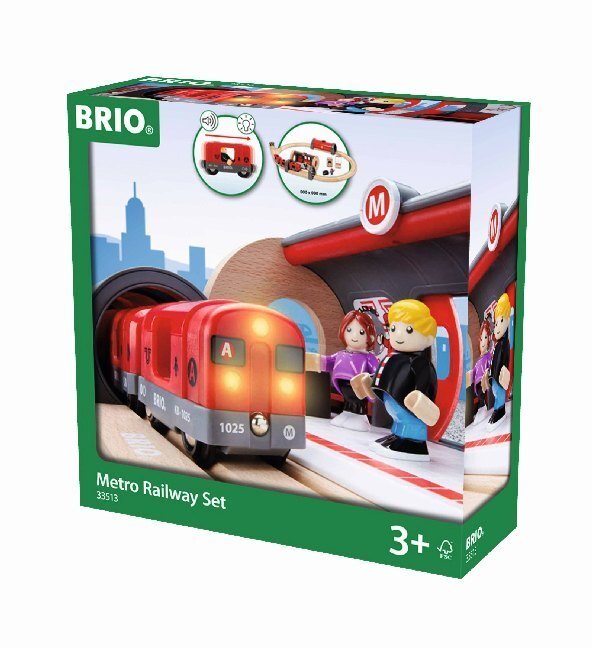 Cover: 7312350335132 | 33513 BRIO Metro Bahn Set | Spiel | Deutsch | 2020 | BRIO