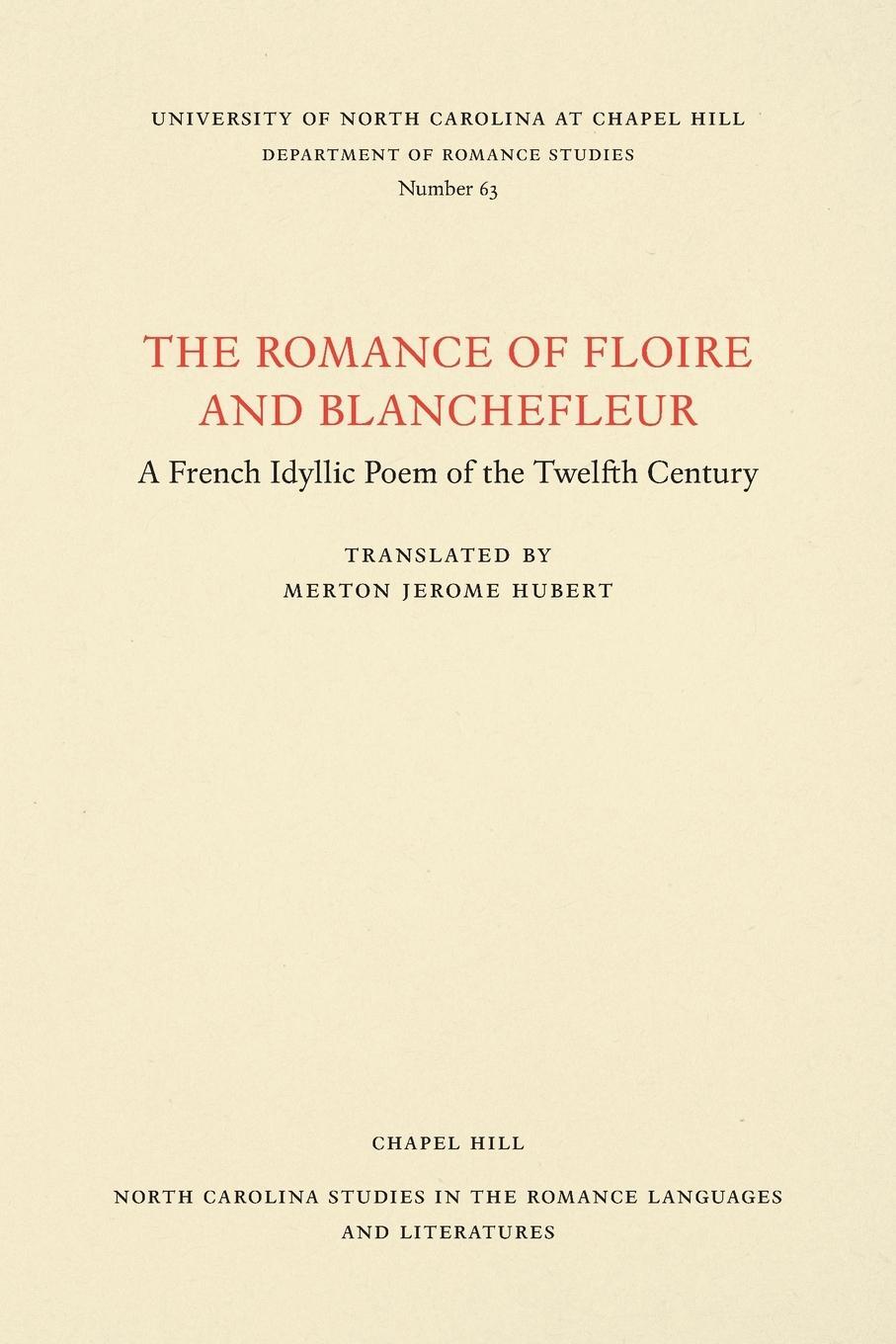 Cover: 9780807890639 | The Romance of Floire and Blanchefleur | Taschenbuch | Paperback