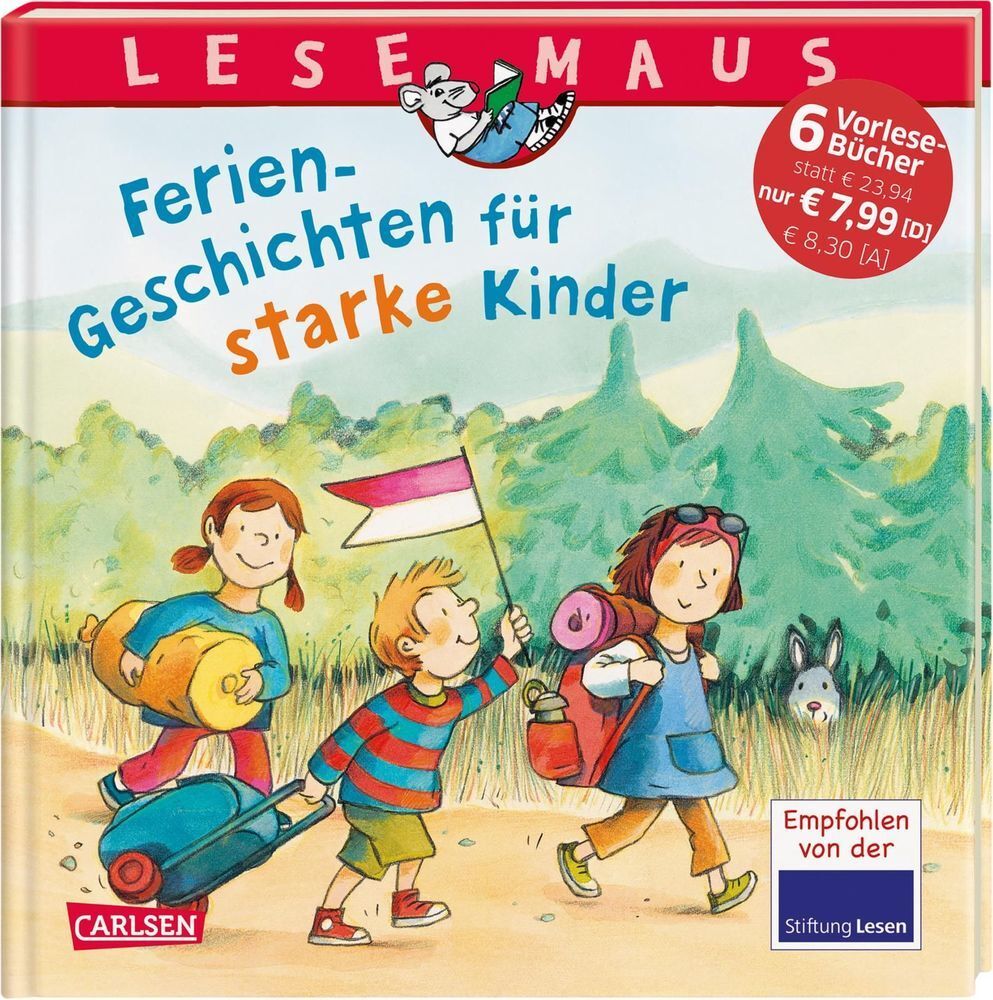 Cover: 9783551089922 | LESEMAUS Sonderbände: Ferien-Geschichten für starke Kinder | Buch