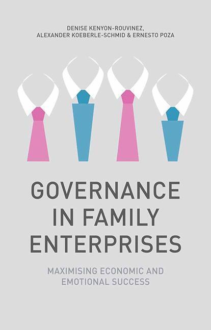 Cover: 9781349451395 | Governance in Family Enterprises | A. Koeberle-Schmid (u. a.) | Buch