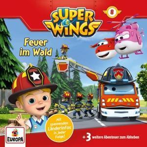Cover: 190759432020 | Super Wings 08. Feuer im Wald | Audio-CD | Super Wings (Hörspiel)