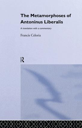 Cover: 9781138861206 | The Metamorphoses of Antoninus Liberalis | Antoninus Liberalis | Buch