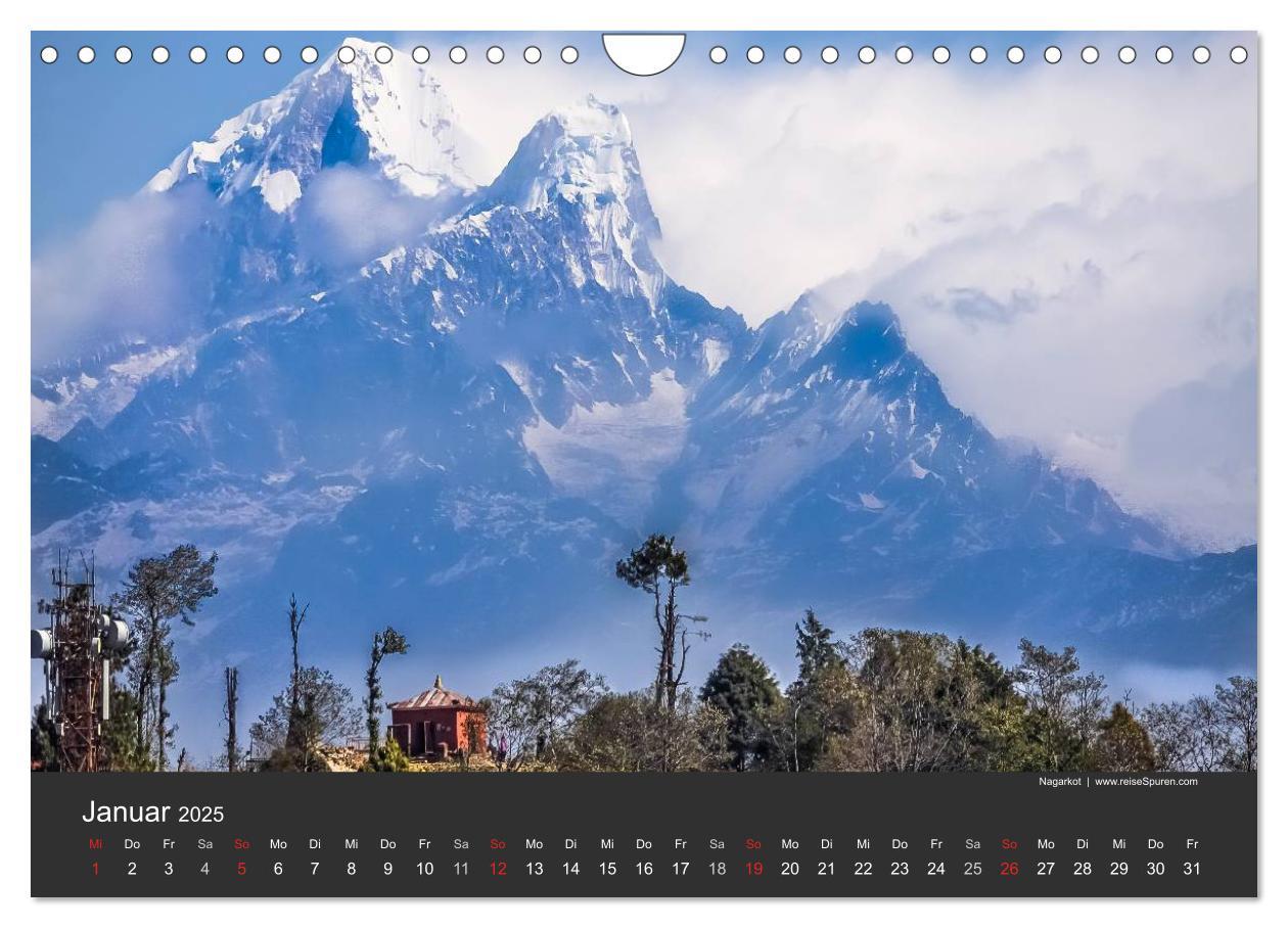 Bild: 9783435638079 | Nepal 2025 - Dem Himmel so nah (Wandkalender 2025 DIN A4 quer),...