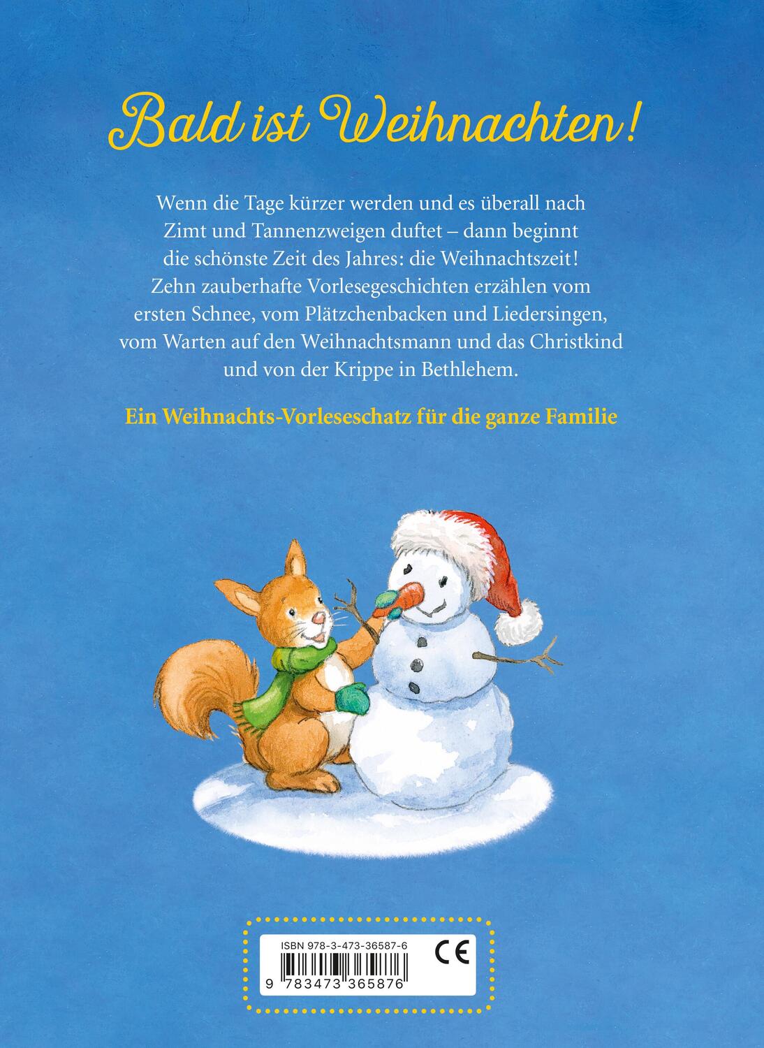 Rückseite: 9783473365876 | Frohe Weihnachten - Die schönsten Vorlesegeschichten | Buch | 128 S.