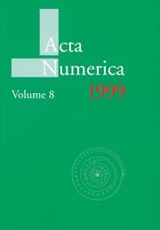 Cover: 9780521770880 | Acta Numerica 1999 | Arieh Iserles | Buch | Englisch | 2016