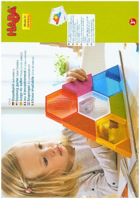 Cover: 4010168243429 | HABA Stapelspiel Farbkristalle | Stück | Papp-Deckel und Papp-Boden