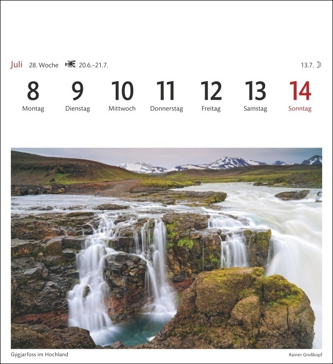 Bild: 9783840029530 | Island Sehnsuchtskalender 2024. Fernweh in einem Foto-Kalender zum...
