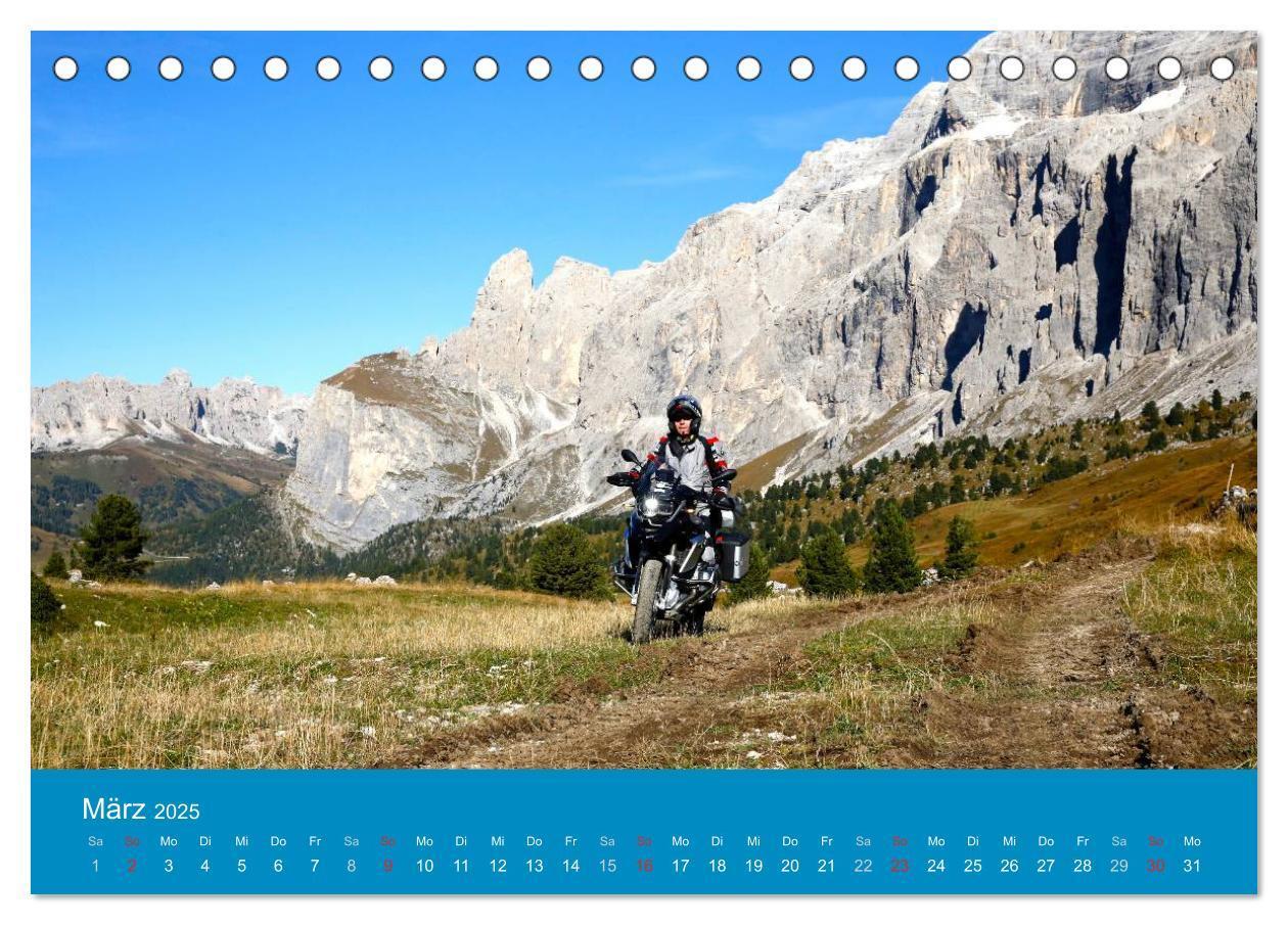 Bild: 9783435520862 | Freude an - Spaß mit der BMW GS (Tischkalender 2025 DIN A5 quer),...