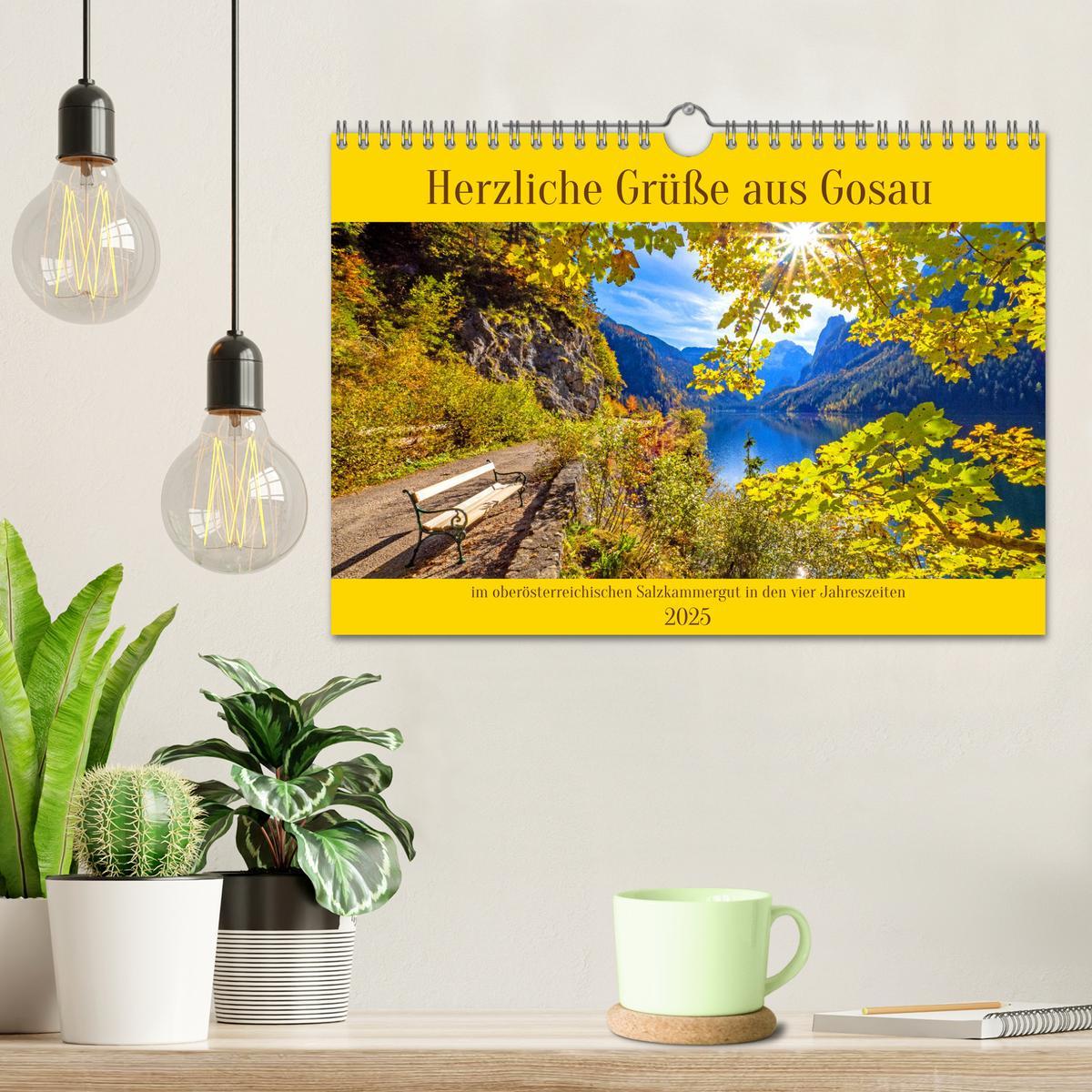 Bild: 9783435927814 | Herzliche Grüße aus Gosau (Wandkalender 2025 DIN A4 quer), CALVENDO...