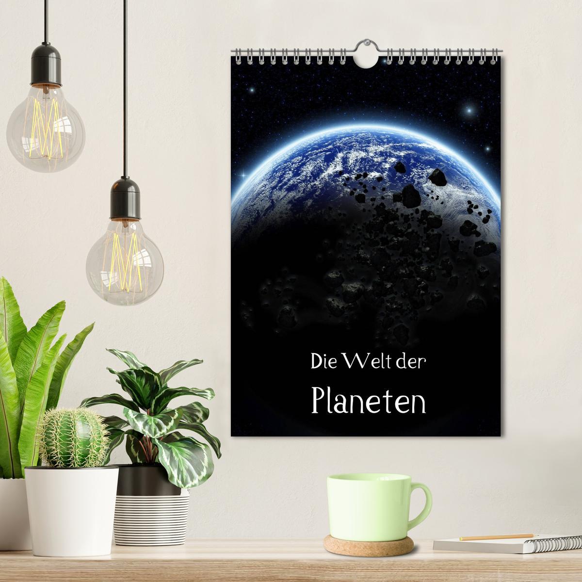 Bild: 9783457064252 | Die Welt der Planeten (Wandkalender 2025 DIN A4 hoch), CALVENDO...