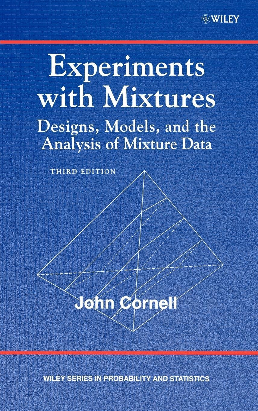 Cover: 9780471393672 | Experiments With Mixtures 3E | Cornell | Buch | Englisch | 2002