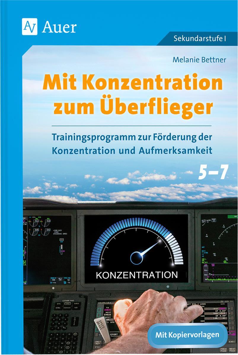 Cover: 9783403079637 | Mit Konzentration zum Überflieger | Melanie Bettner | Taschenbuch