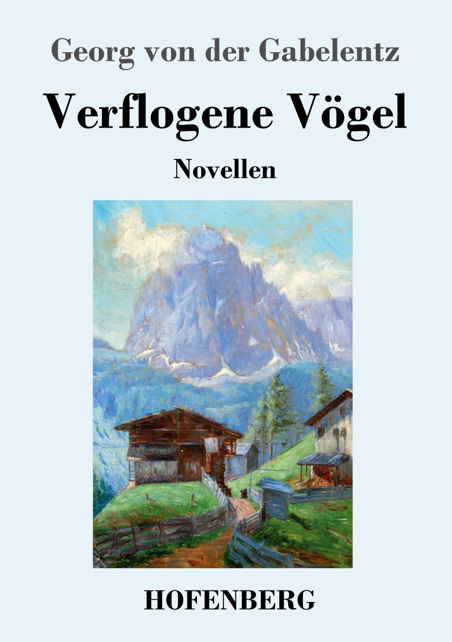 Cover: 9783743743083 | Verflogene Vögel | Novellen | Georg Von Der Gabelentz | Taschenbuch