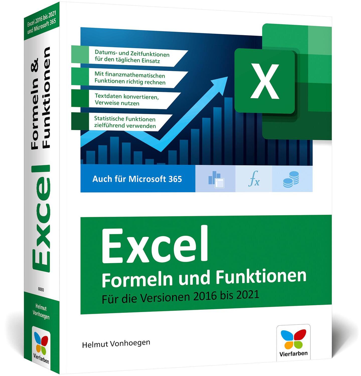 Cover: 9783842108806 | Excel - Formeln und Funktionen | Helmut Vonhoegen | Taschenbuch | 2022
