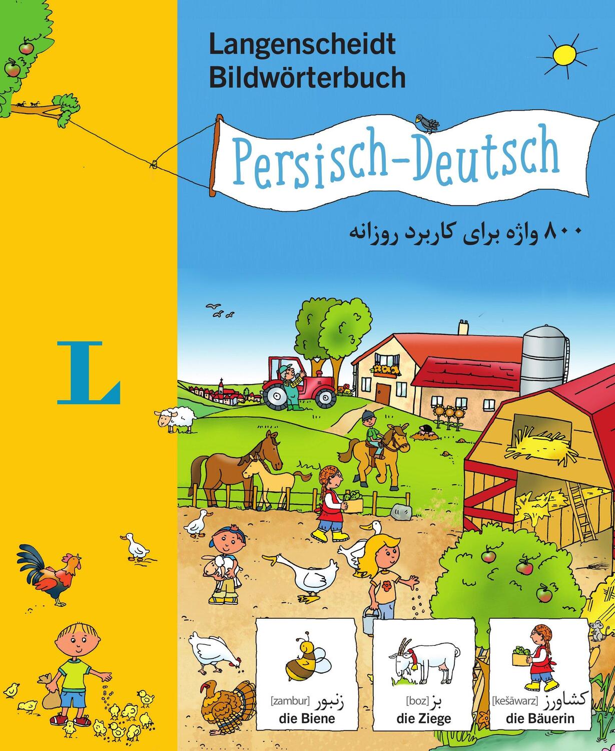 Cover: 9783125140776 | Langenscheidt Bildwörterbuch Persisch - Deutsch - für Kinder ab 3...