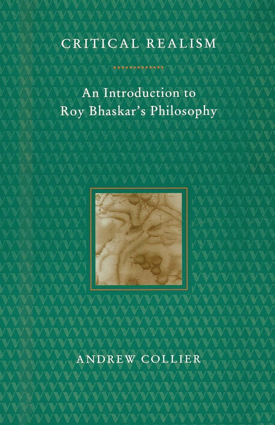 Cover: 9780860916024 | Critical Realism | An Introduction to Roy Bhaskar's Philosophy | Buch