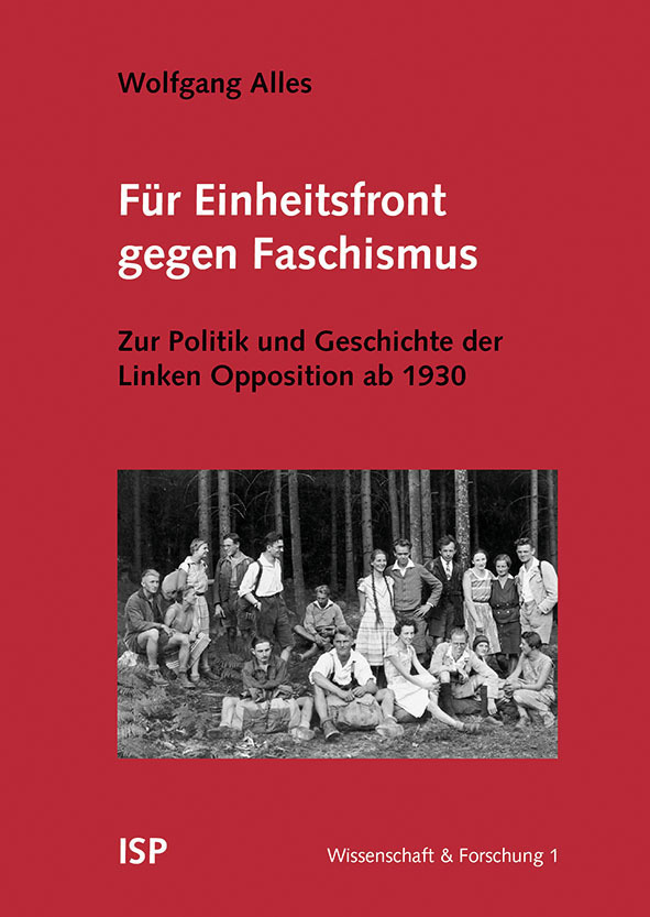 Cover: 9783899000016 | Für Einheitsfront gegen Faschismus | Wolfgang Alles | Taschenbuch
