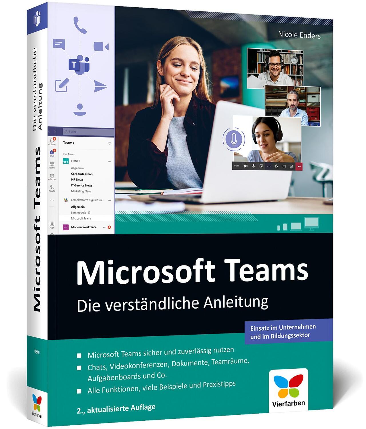 Cover: 9783842108400 | Microsoft Teams | Nicole Enders | Taschenbuch | 480 S. | Deutsch