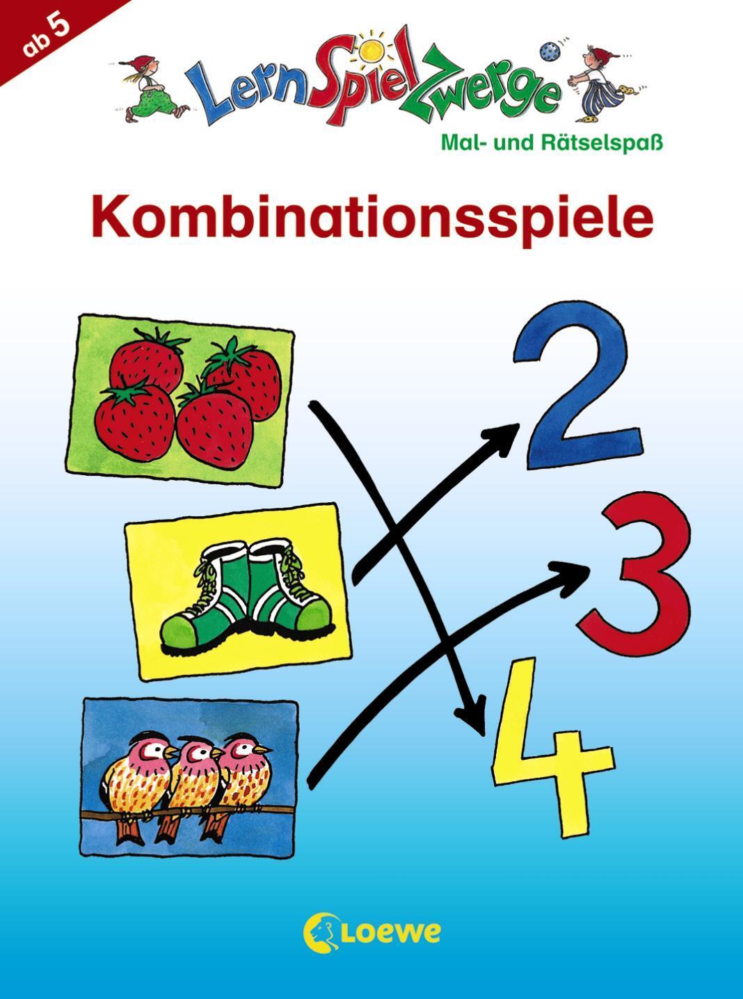 Cover: 9783785544952 | Kombinationsspiele. Mal- und Rätselblock | Katrin Merle | Taschenbuch