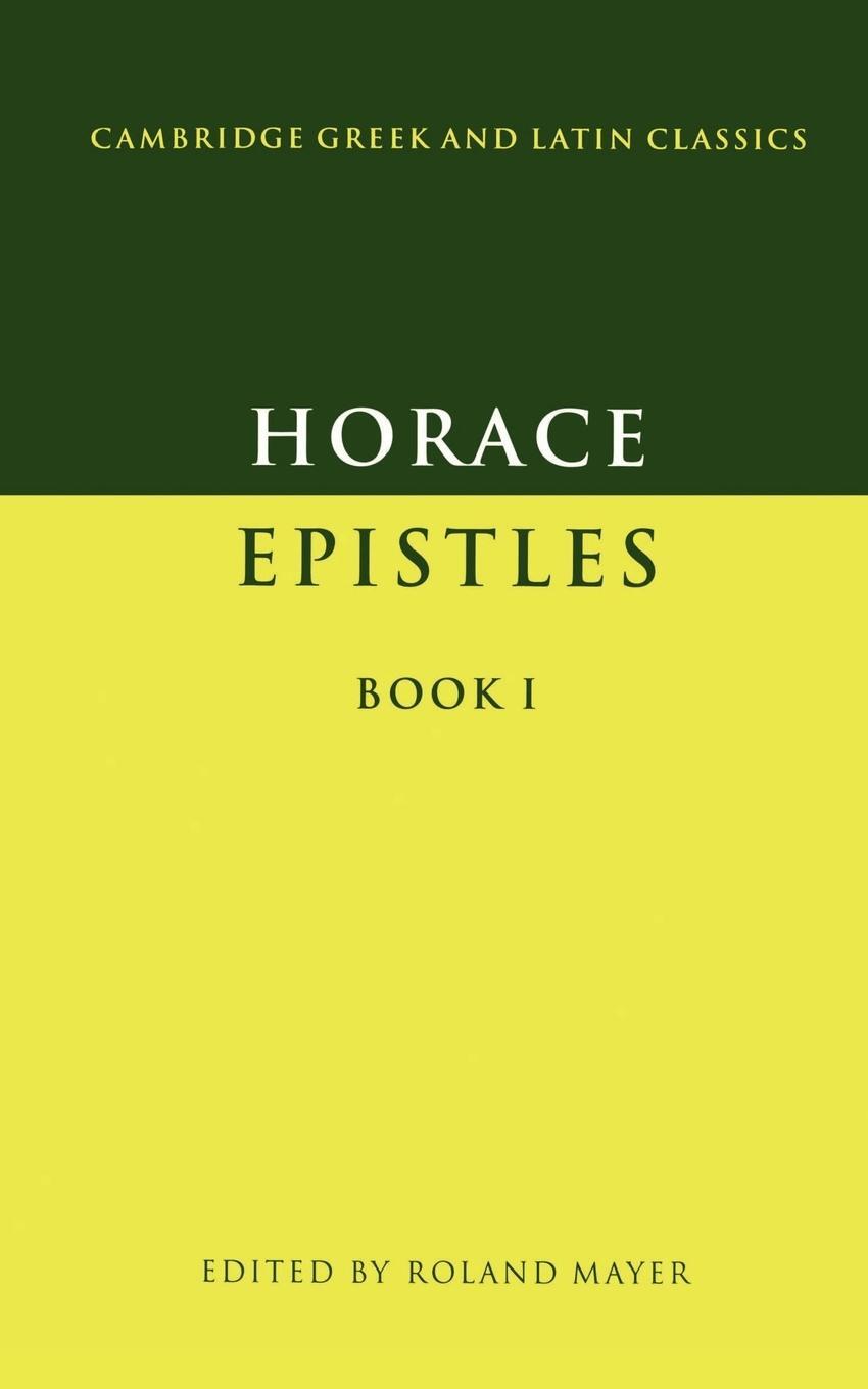 Cover: 9780521277549 | Epistles Book I | Horace | Taschenbuch | Paperback | Englisch | 2002