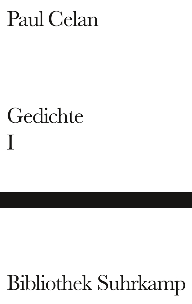 Cover: 9783518014127 | Gedichte in zwei Bänden. Bd.1 | Paul Celan | Buch | Suhrkamp