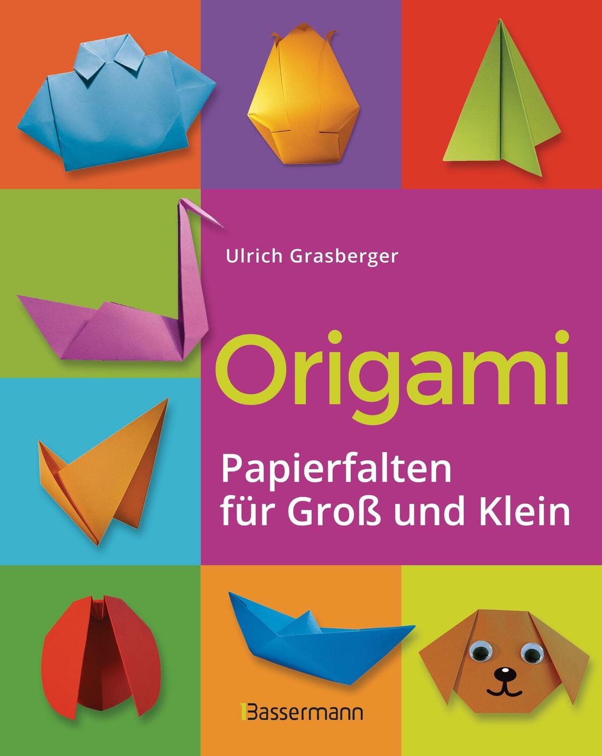 Cover: 9783809444855 | Origami. Papierfalten für Groß und Klein. Die einfachste Art zu...