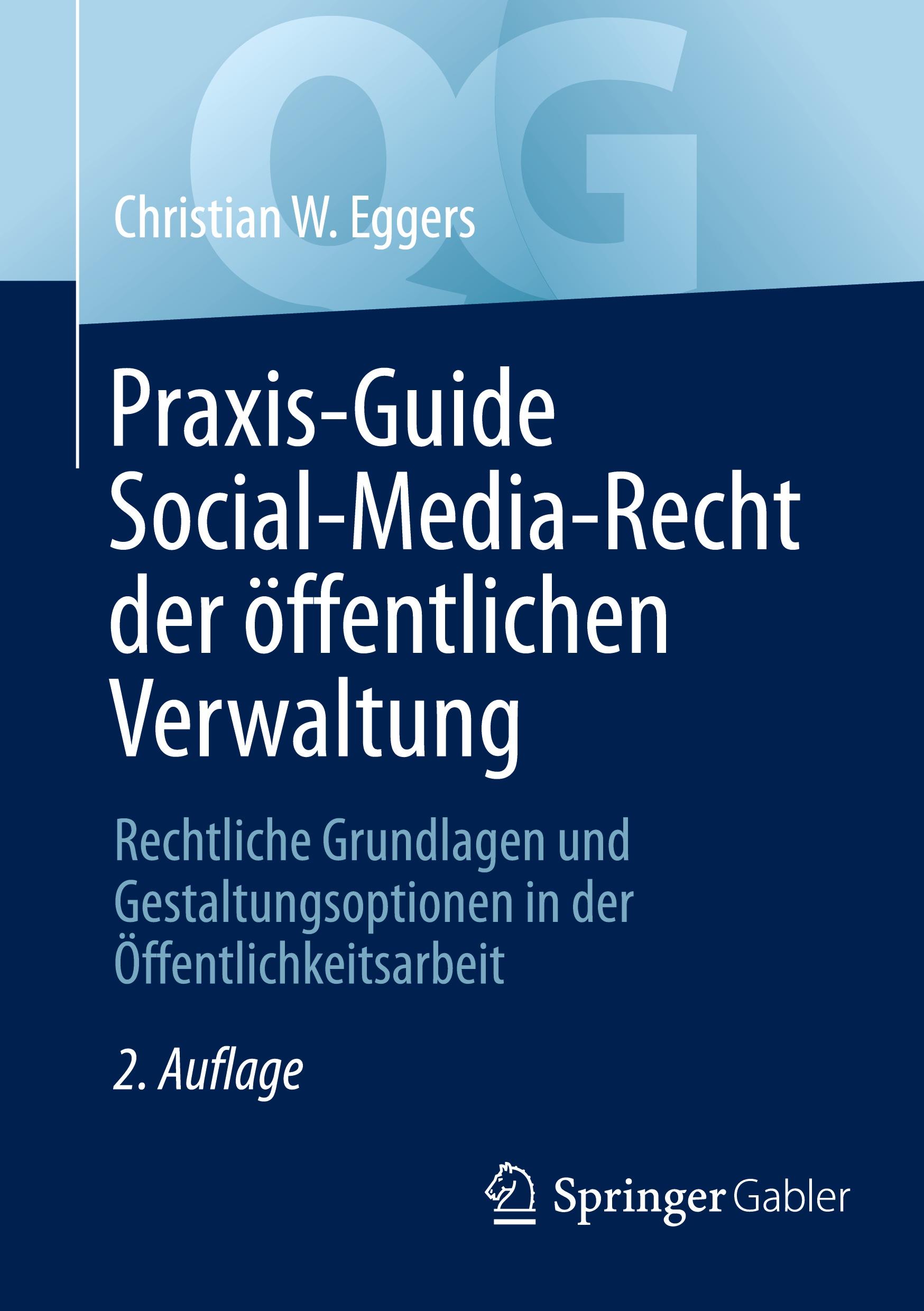 Cover: 9783658466503 | Praxis-Guide Social-Media-Recht der öffentlichen Verwaltung | Eggers