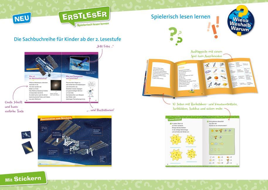 Bild: 9783473600038 | Wieso? Weshalb? Warum? Erstleser: Weltraum (Band 4) | Kessel | Buch