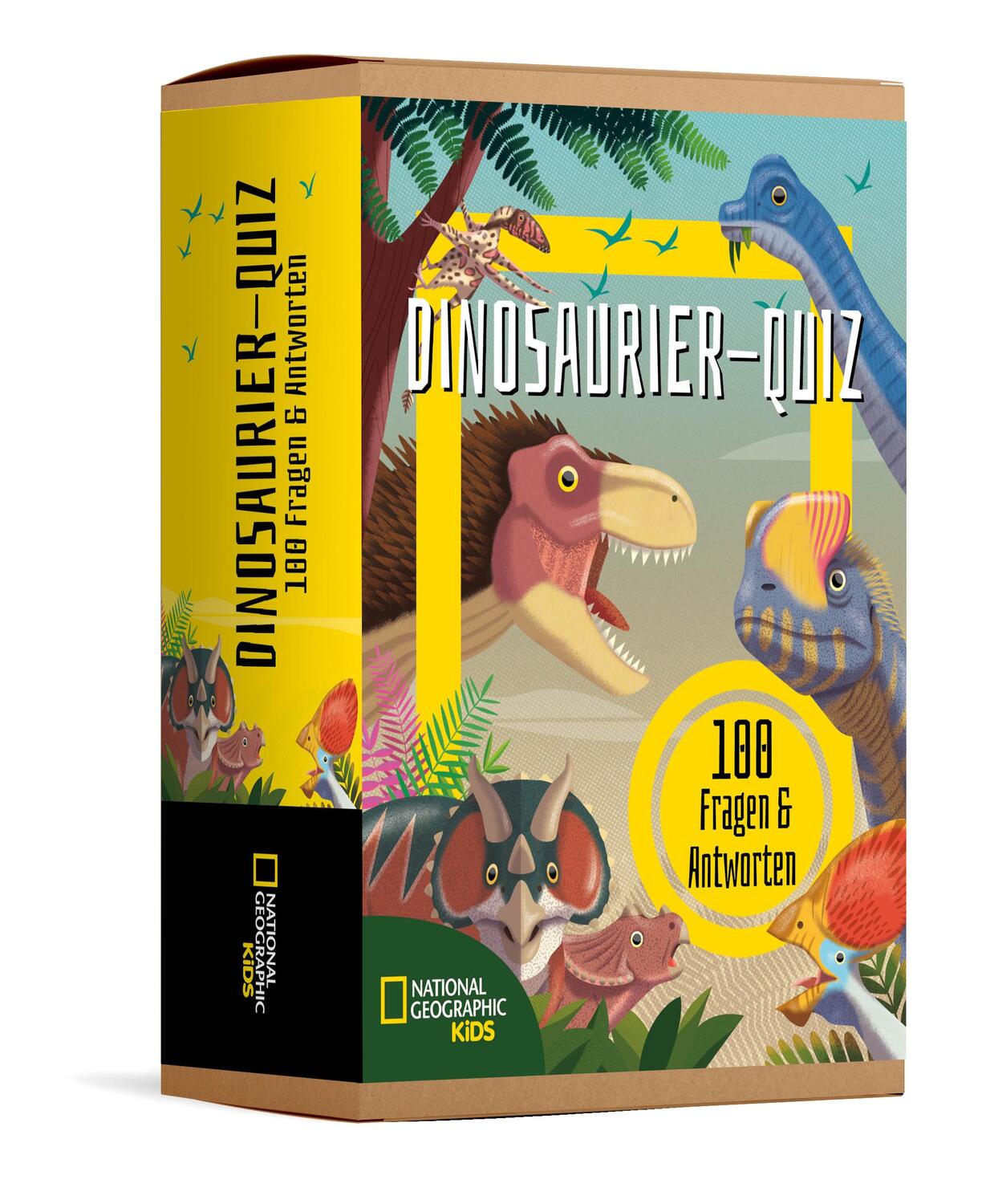 Cover: 9788863126617 | Dinosaurier-Quiz. 100 Fragen über Dinosaurier für Quizfans und...