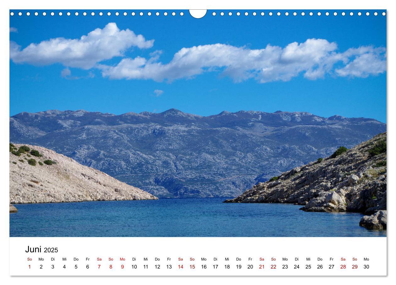 Bild: 9783435400782 | Kroatien 2025 (Wandkalender 2025 DIN A3 quer), CALVENDO Monatskalender