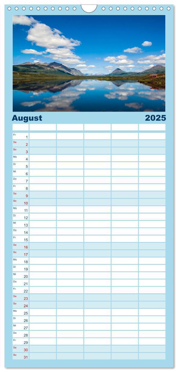 Bild: 9783457121344 | Familienplaner 2025 - Der Alaska Kalender mit 5 Spalten...