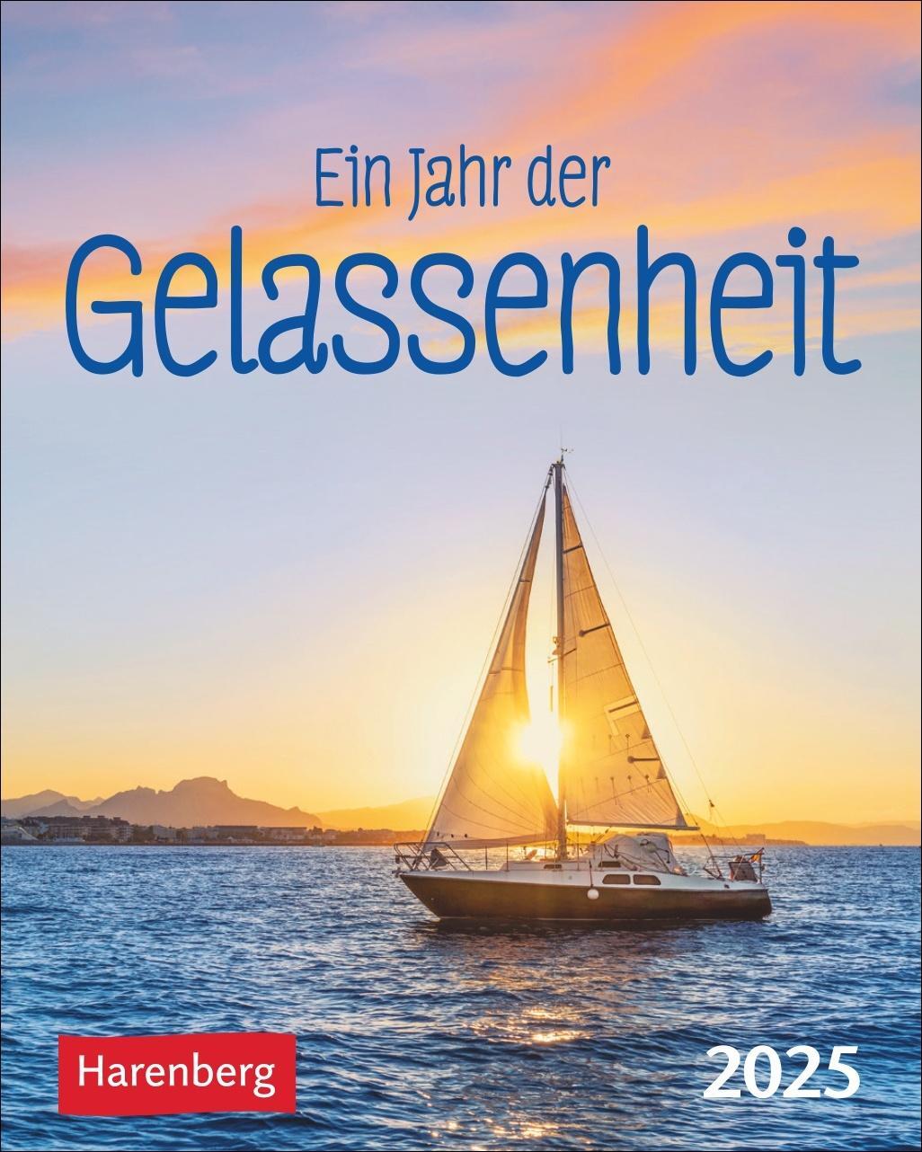 Cover: 9783840034183 | Ein Jahr der Gelassenheit Mini-Geschenkkalender 2025 | Artel | 380 S.