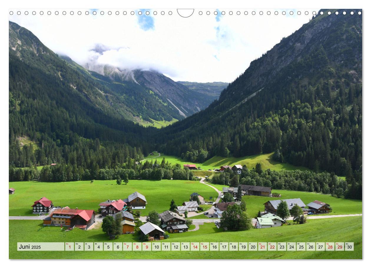 Bild: 9783383987731 | Kleines Walsertal - Das Kleinwalsertal in Vorarlberg (Wandkalender...