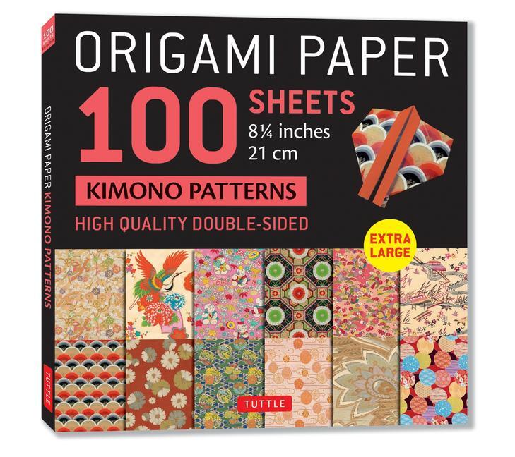 Cover: 9780804855129 | Origami Paper 100 Sheets Japanese Kimono 8 1/4 (21 CM) | Blätter