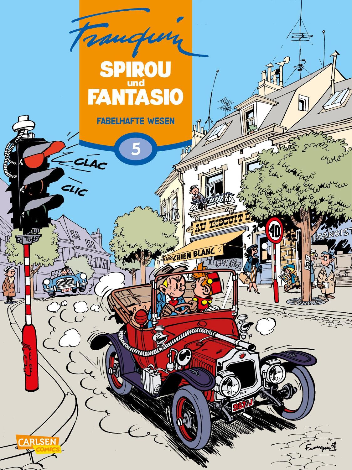 Cover: 9783551716255 | Spirou &amp; Fantasio Gesamtausgabe 05: Fabelhafte Wesen | André Franquin