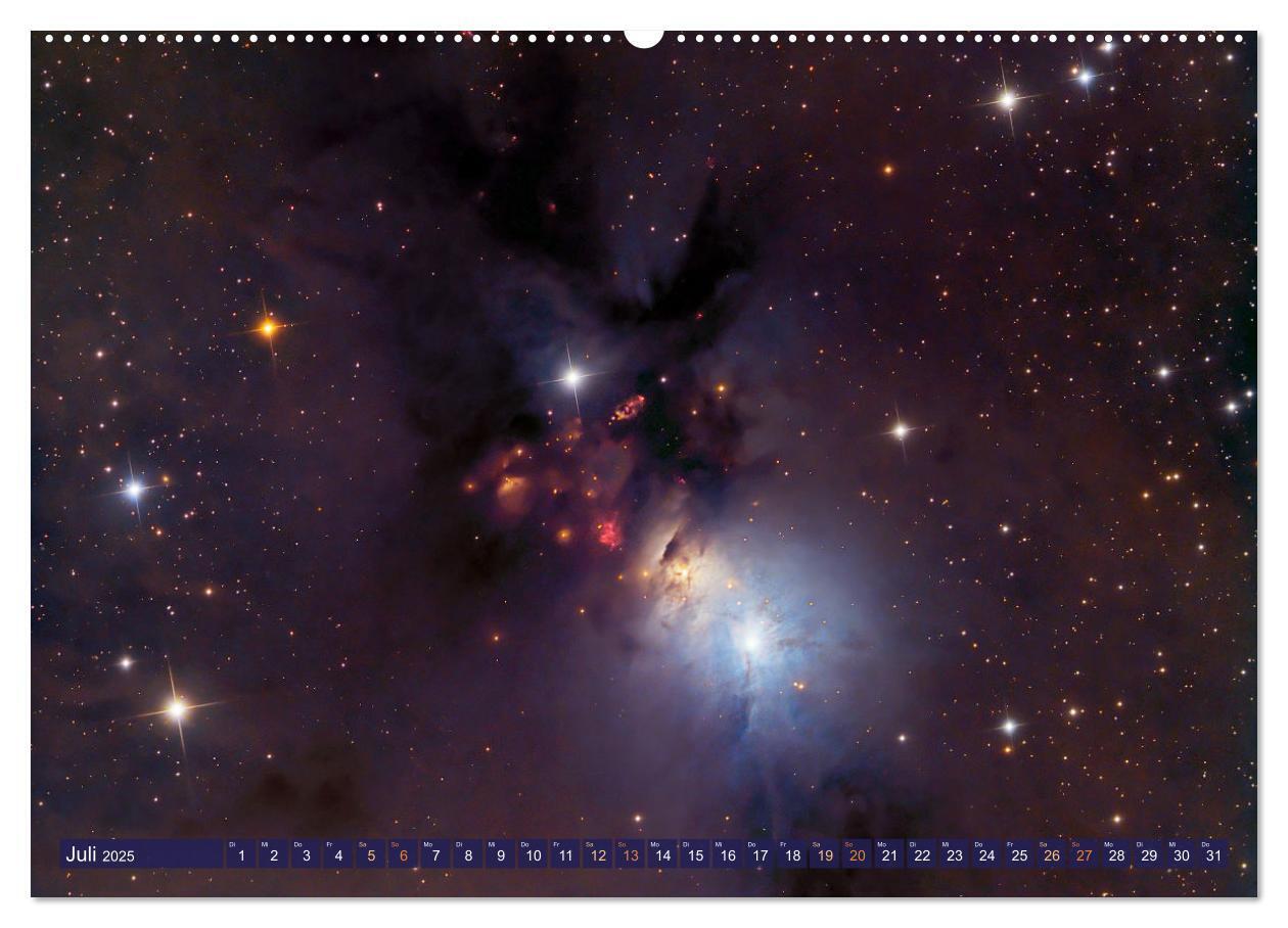 Bild: 9783435055029 | Galaxien, Sterne und Nebel: Leuchten aus dem All (Wandkalender 2025...