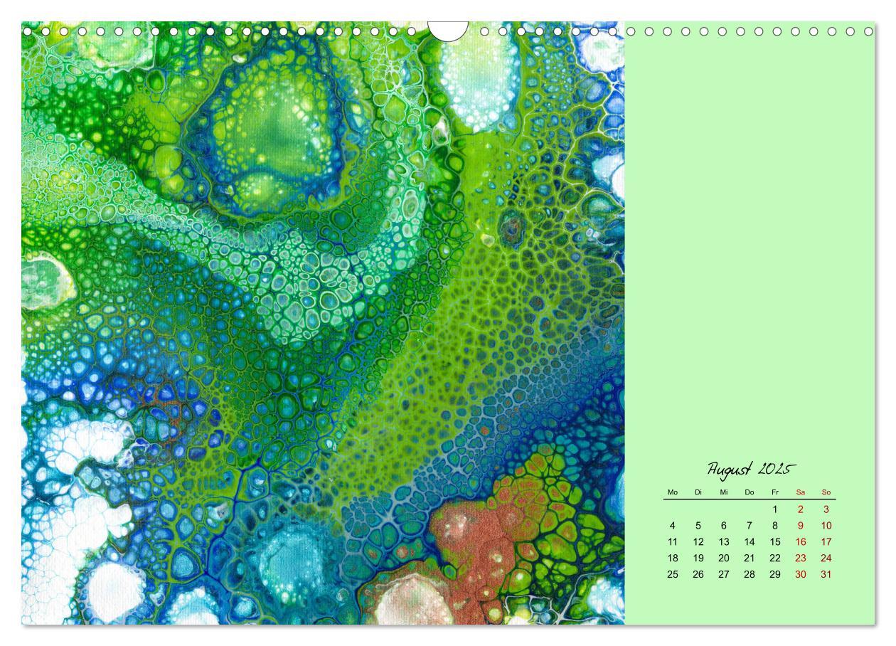 Bild: 9783435024575 | Farbfantasien - Pouring (Wandkalender 2025 DIN A3 quer), CALVENDO...