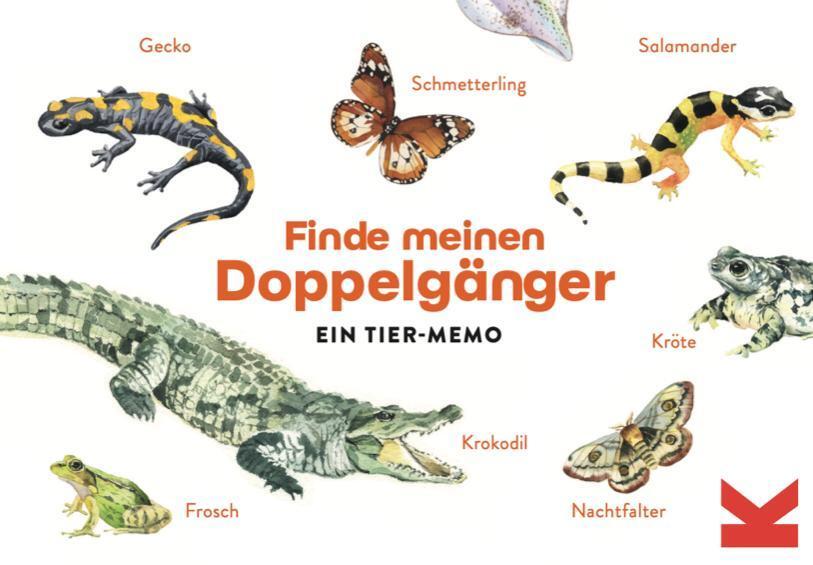 Cover: 9783962443764 | Finde meinen Doppelgänger | Ein Tier-Memo | Marcel George (u. a.)