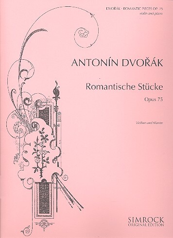 Cover: 9790221103819 | Romantic Pieces For Violin And Piano Op.75 | Antonín Dvorák | Buch
