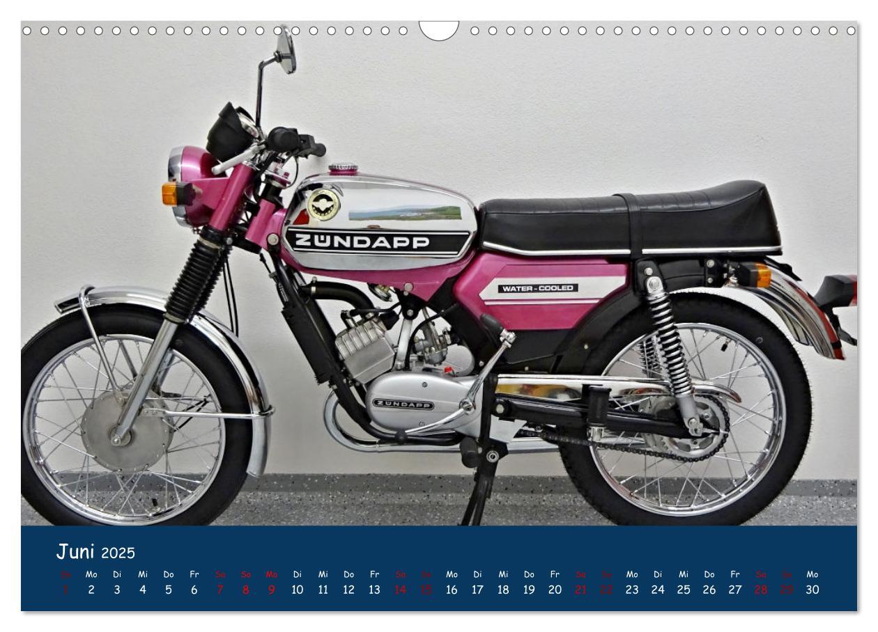 Bild: 9783435010745 | Vintage Mopeds (Wandkalender 2025 DIN A3 quer), CALVENDO...