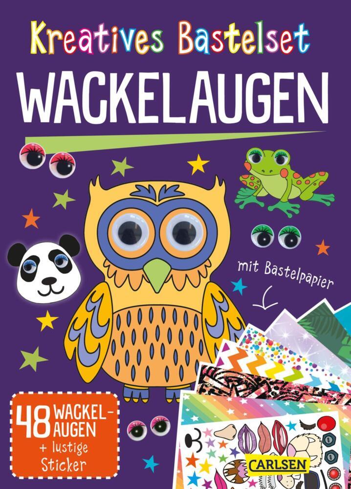 Cover: 9783551190253 | Bastelset für Kinder: Kreatives Bastelset: Wackelaugen | Anton Poitier