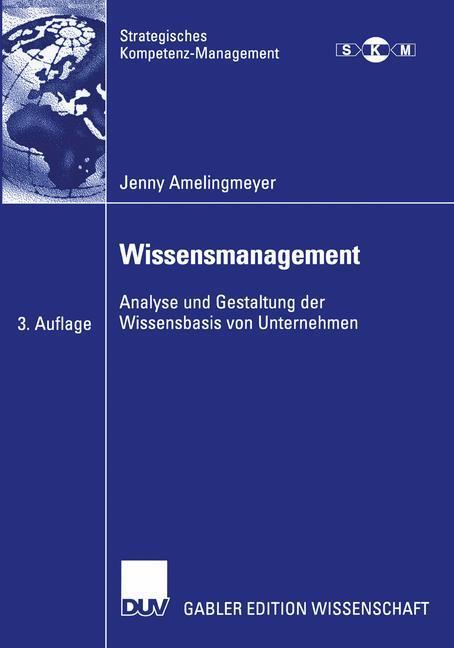Cover: 9783824480777 | Wissensmanagement | Jenny Amelingmeyer | Taschenbuch | Paperback | xix