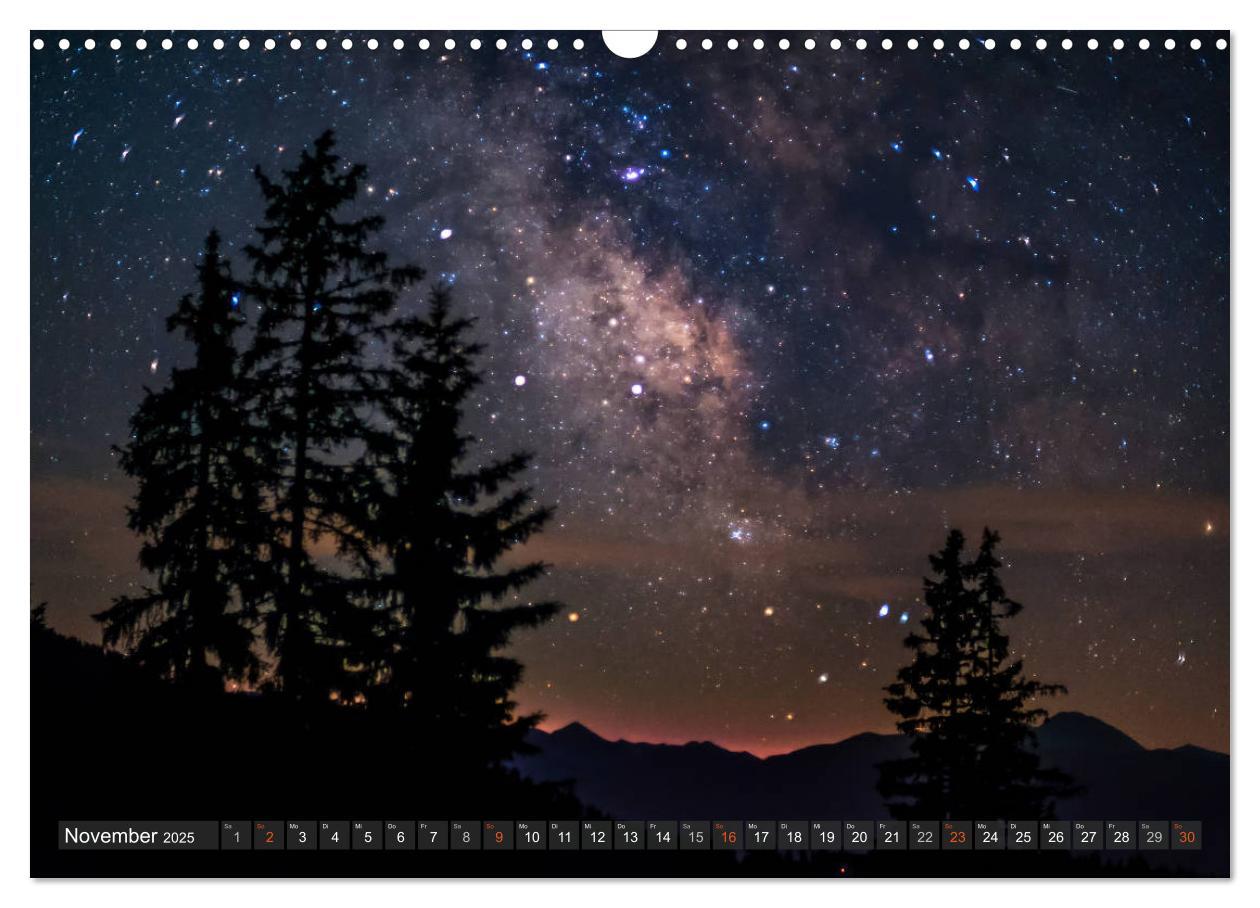 Bild: 9783435424245 | Himmelslichter - Mond und Sterne (Wandkalender 2025 DIN A3 quer),...