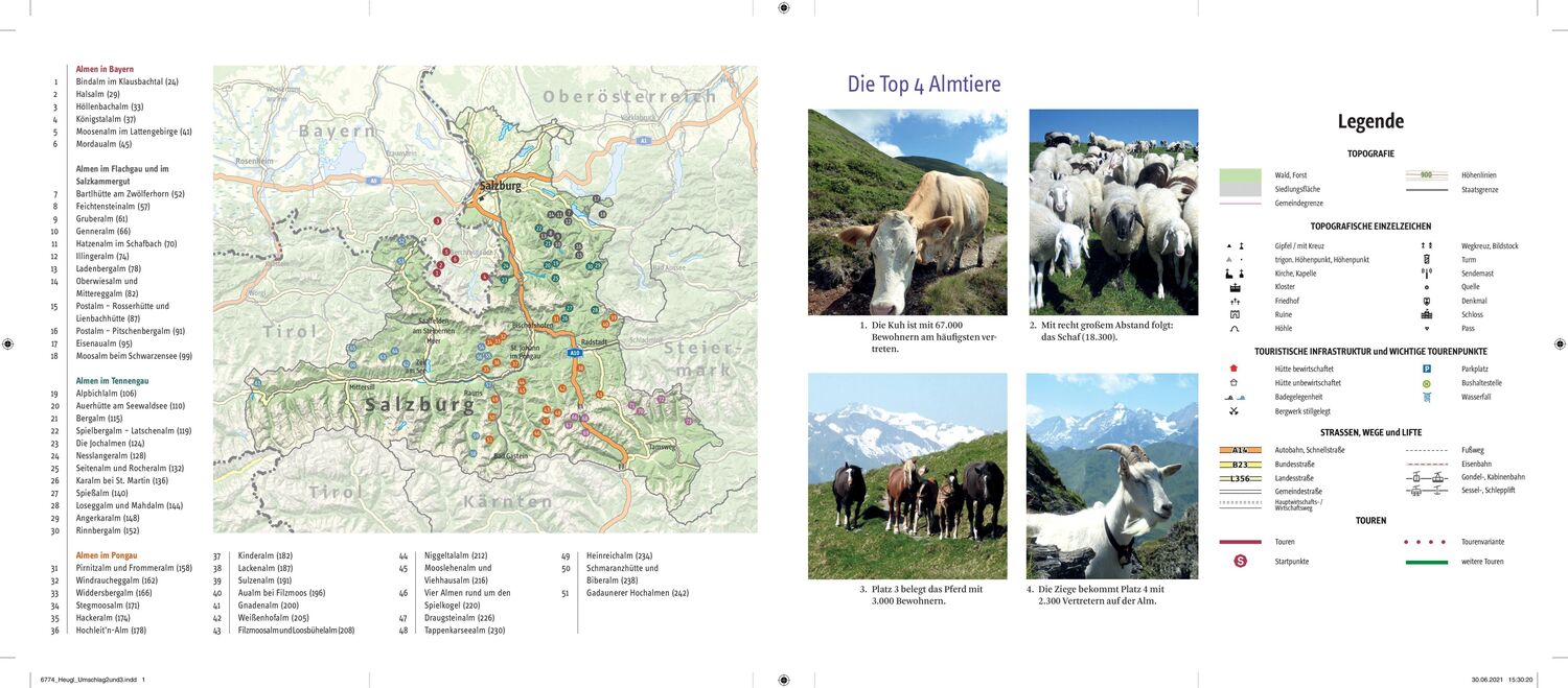 Bild: 9783710767746 | Almwanderungen in Salzburg | Christian Heugl | Taschenbuch | 340 S.
