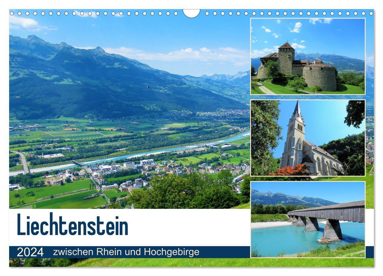 Cover: 9783675662636 | Liechtenstein - zwischen Rhein und Hochgebirge (Wandkalender 2024...